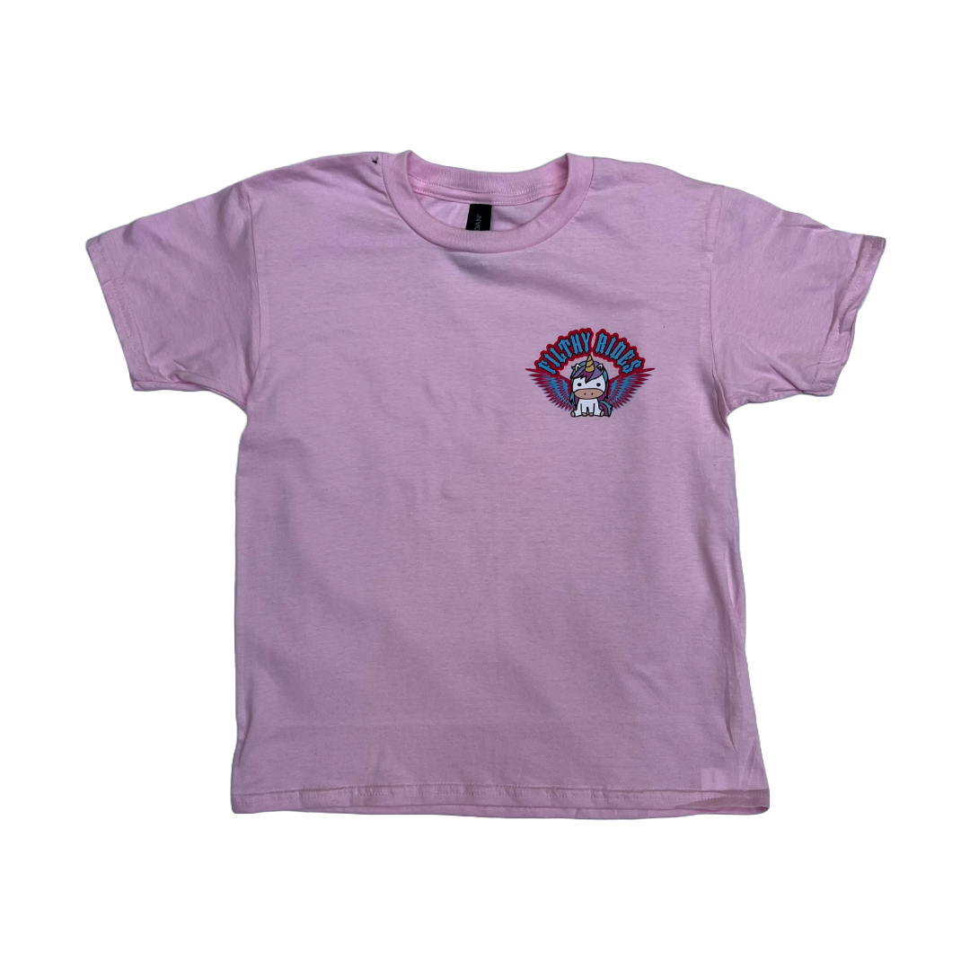 YOUTH Filthy Rides UNICORN Wings T-shirt - Lots of colours available