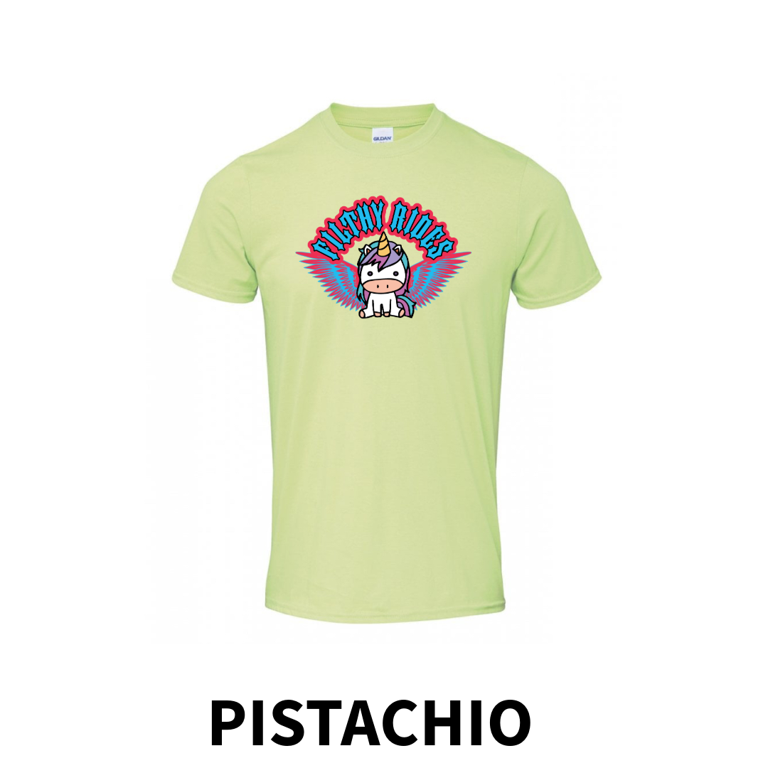 IN STOCK - Unicorn Wings Pistactio T-shirt - Size X-Large