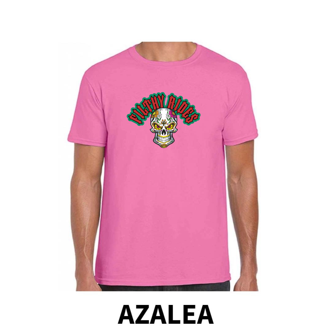 Filthy Rides Sugarskull T-shirt - Various colour options