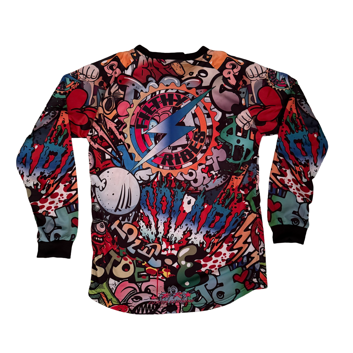 IN STOCK - GRAFFITI JERSEY - UNISEX ADULTS SIZE SMALL