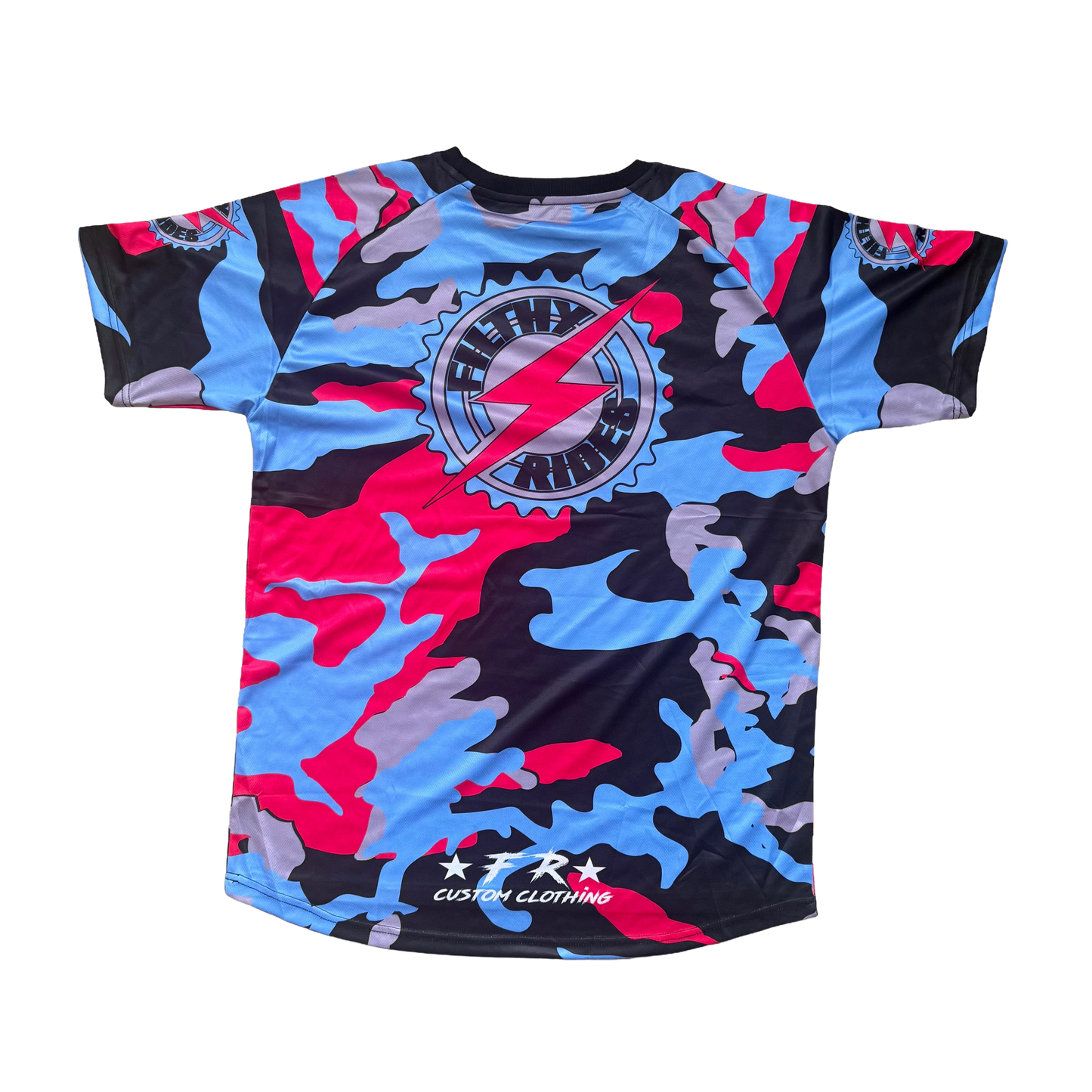 IN STOCK - MIAMI CAMO JERSEY - UNISEX ADULTS SIZE LARGE