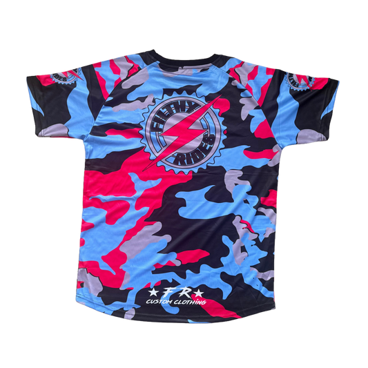 IN STOCK - MIAMI CAMO JERSEY - UNISEX ADULTS SIZE LARGE