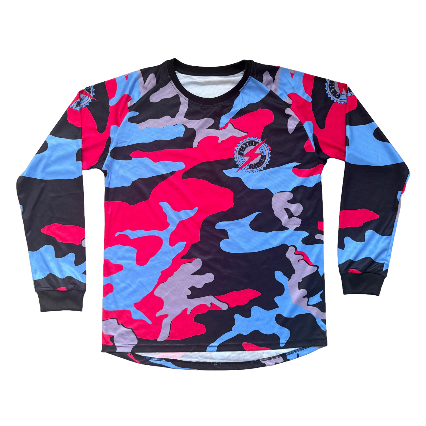IN STOCK - MIAMI CAMO JERSEY - UNISEX ADULTS SIZE LARGE
