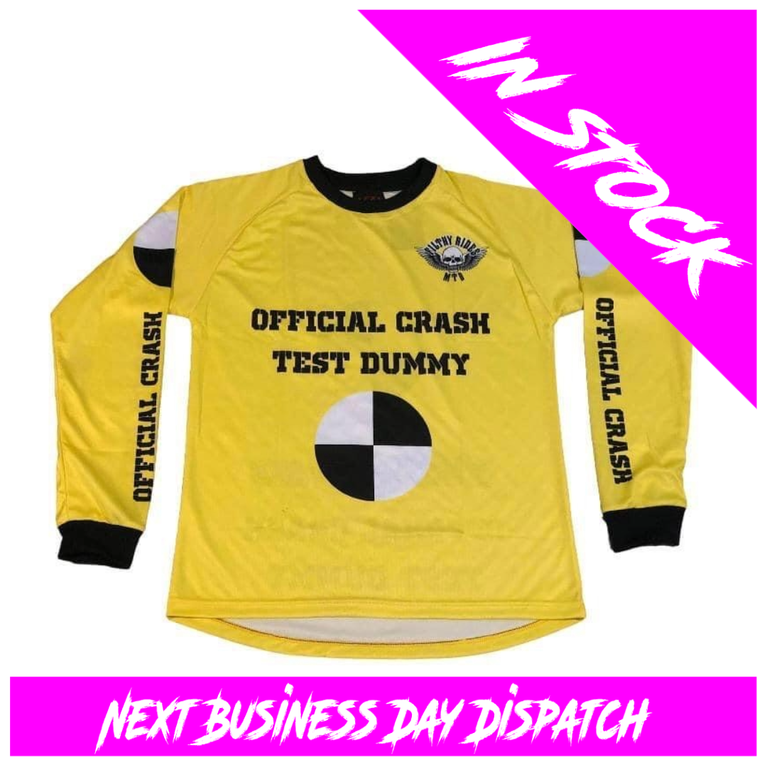 IN STOCK - CRASH TEST - UNISEX SMALL, MEDIUM
