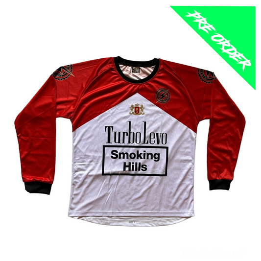 RED LEVO SMOKING HILLS JERSEY - (PRE-ORDER)