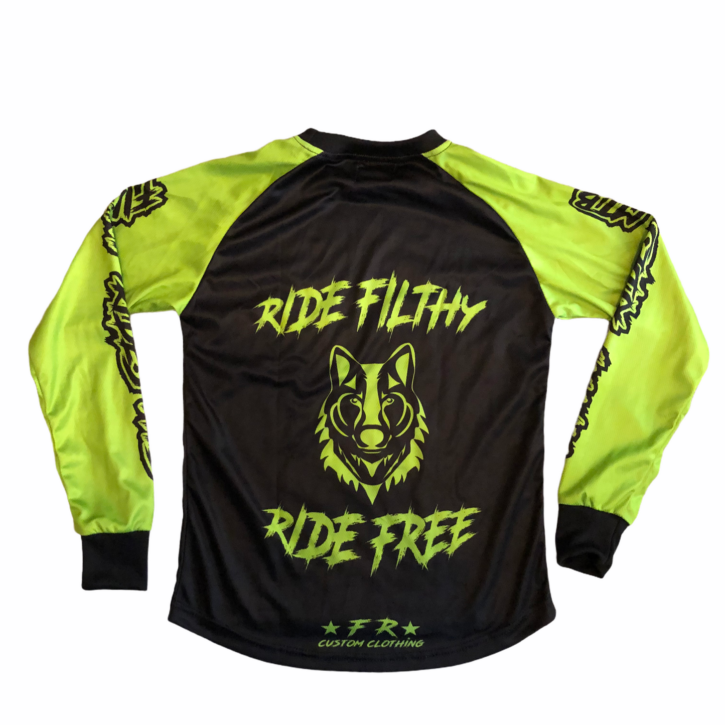 RIDE FILTHY RIDE FREE JERSEYS - LONG OR SHORT SLEEVE (PRE ORDER)