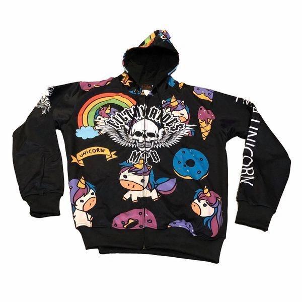 UNICORN BLACK HOODIE - (PRE-ORDER)
