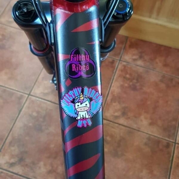 Filthy Rides Unicorn Sticker Pack
