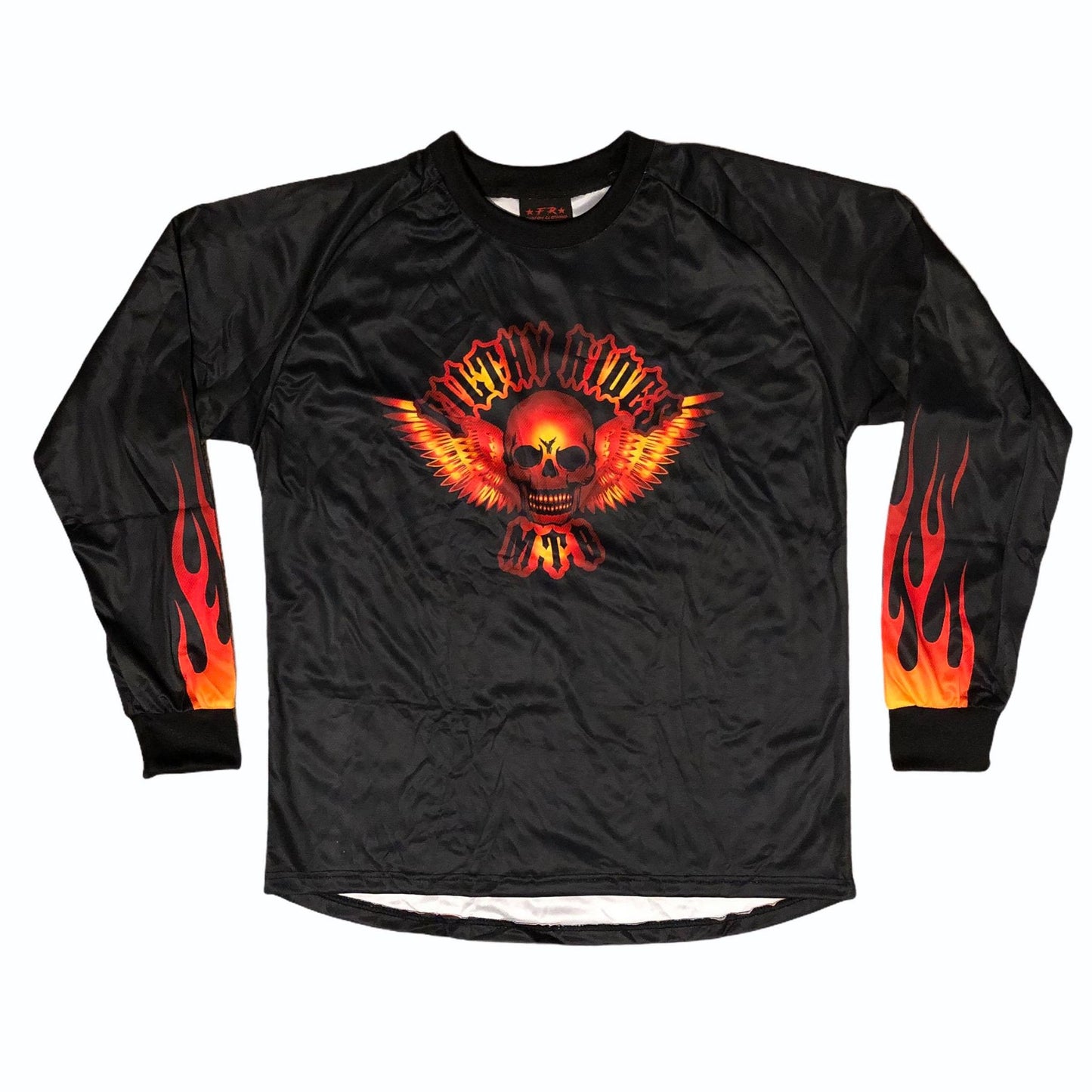FIRE JERSEYS (PRE-ORDER)- 2 BACK PRINT OPTIONS - LONG OR SHORT SLEEVE