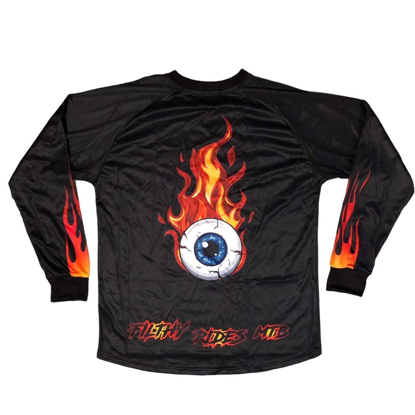 FIRE JERSEYS (PRE-ORDER)- 2 BACK PRINT OPTIONS - LONG OR SHORT SLEEVE