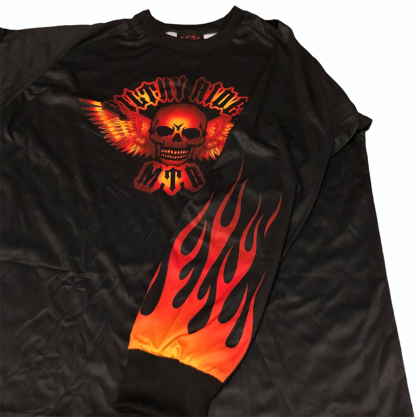 FIRE JERSEYS (PRE-ORDER)- 2 BACK PRINT OPTIONS - LONG OR SHORT SLEEVE