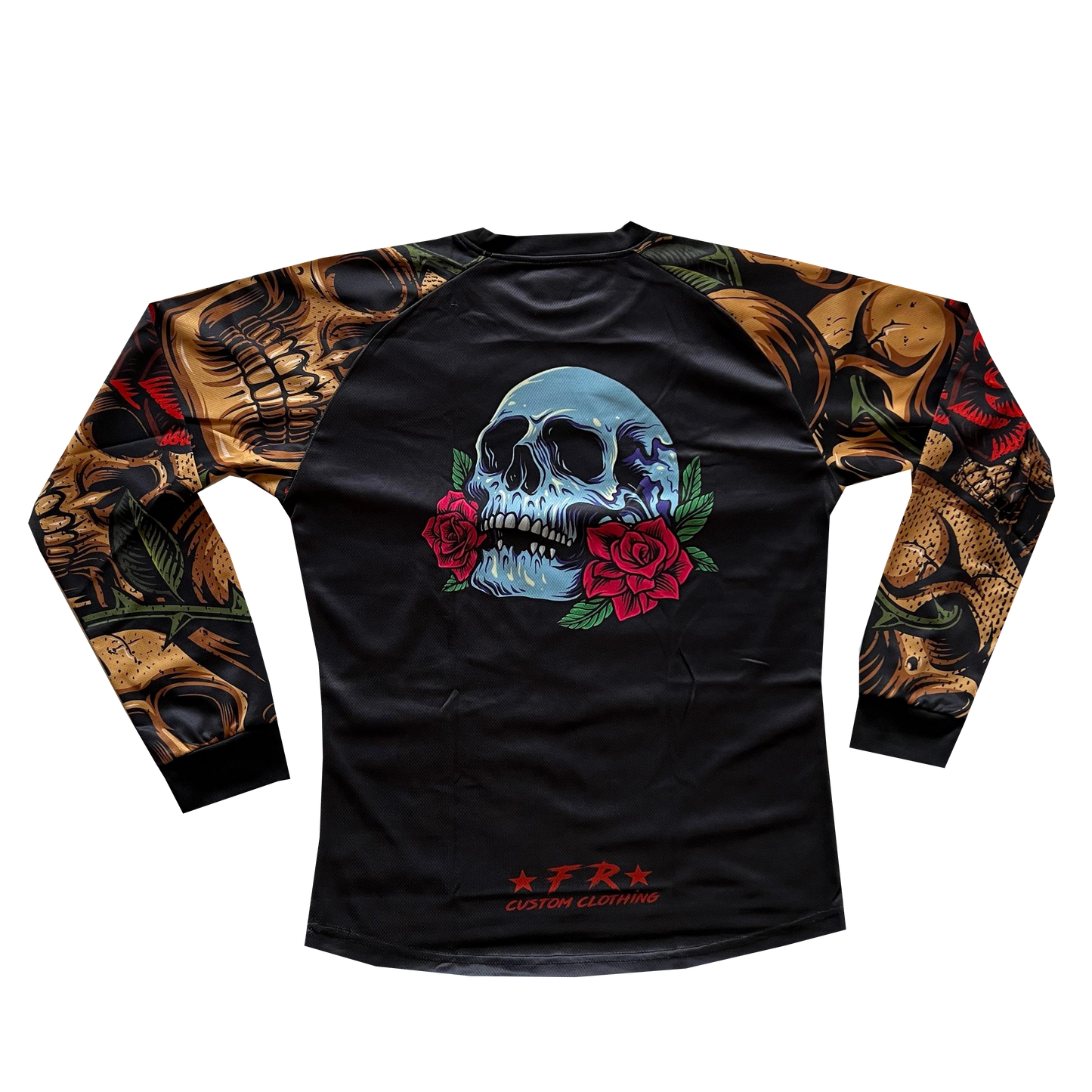 SKULL ROSES JERSEYS (PRE-ORDER) - LONG OR SHORT SLEEVE