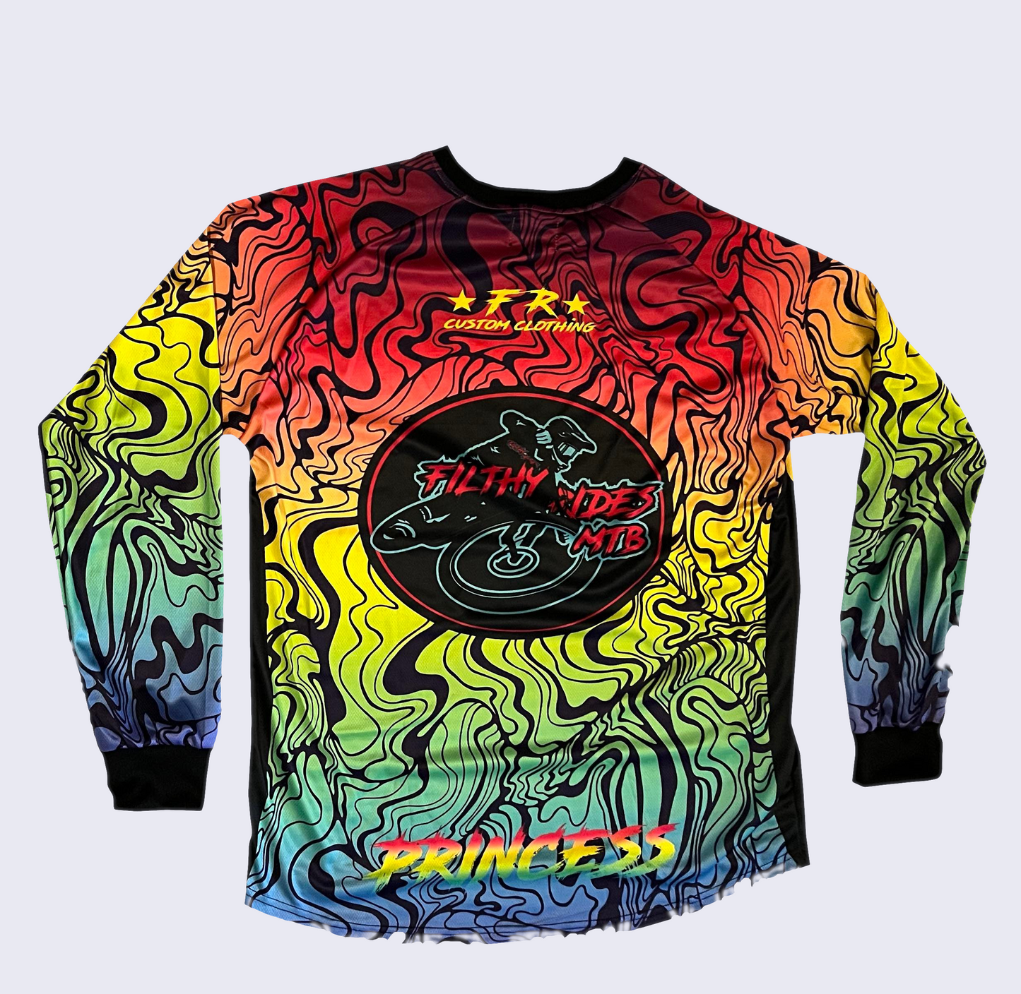 RAINBOW JERSEYS - (PRE-ORDER) - LONG OR SHORT SLEEVE