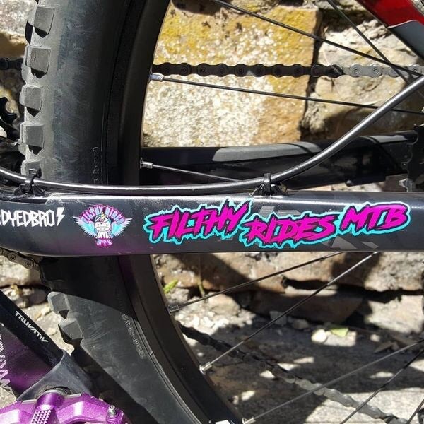 Filthy Rides Unicorn Sticker Pack