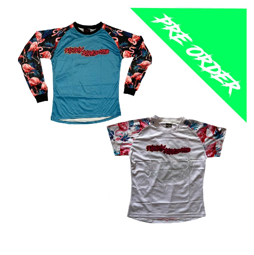 FLAMINGO JERSEYS (PRE-ORDER) - LONG OR SHORT SLEEVE