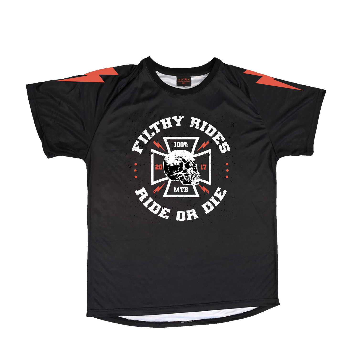 RIDE OR DIE SKULL CROSS JERSEY (PRE-ORDER)