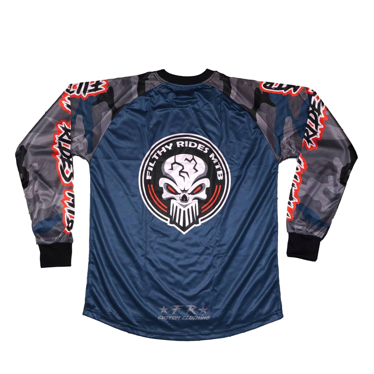 BLUE-CAMO HOODIE - (PRE-ORDER)