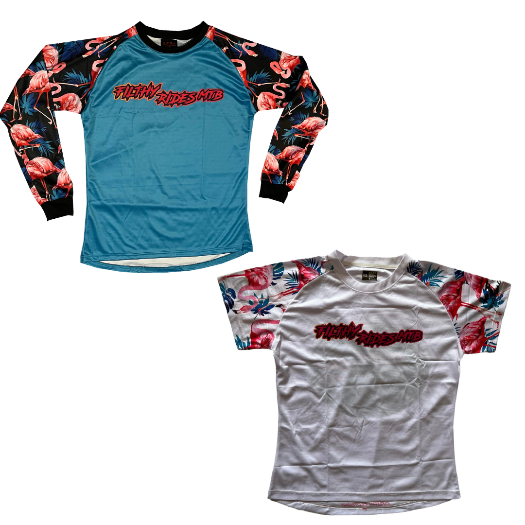 FLAMINGO JERSEYS (PRE-ORDER) - LONG OR SHORT SLEEVE