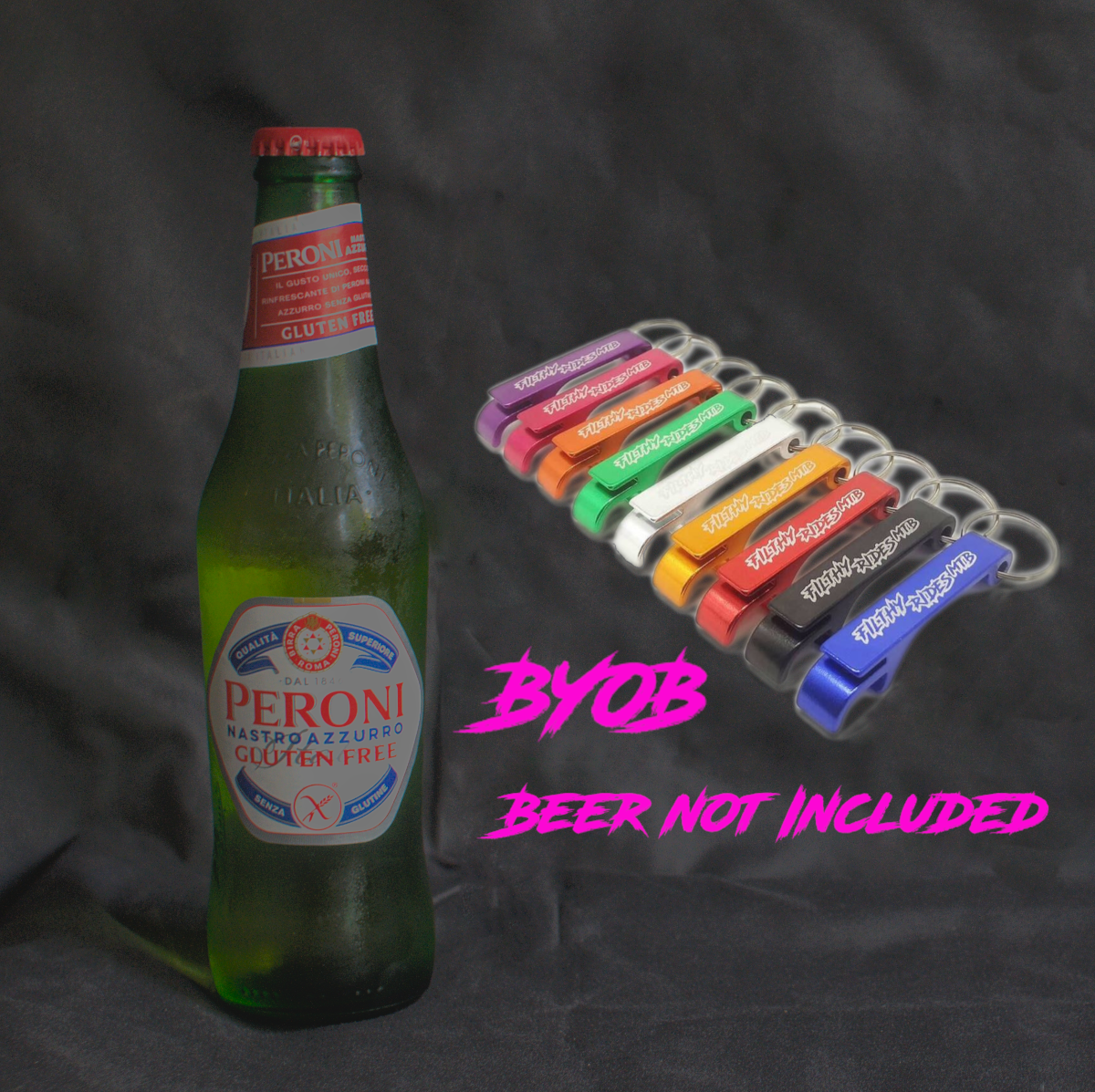 Filthy Rides Bottle Opener Keyrings - NOW 1/2 PRICE !