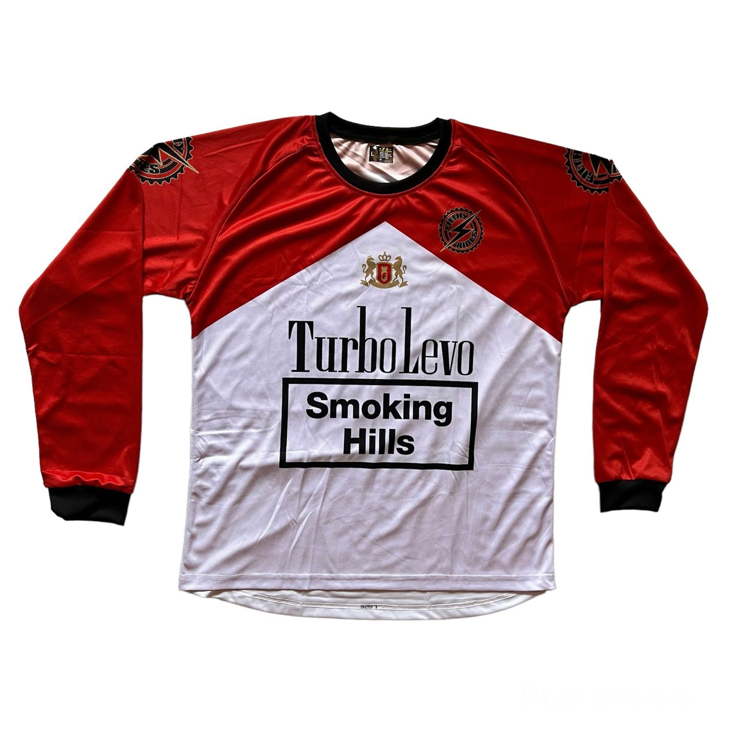 RED LEVO SMOKING HILLS JERSEY - (PRE-ORDER)