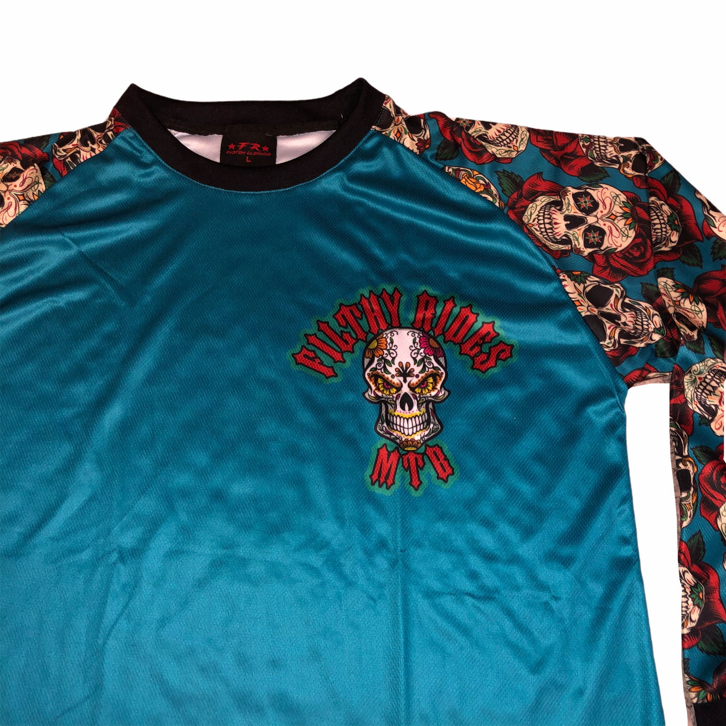 SUGAR SKULLS JERSEYS - (PRE-ORDER) - 2 COLOUR OPTIONS - LONG OR SHORT SLEEVE