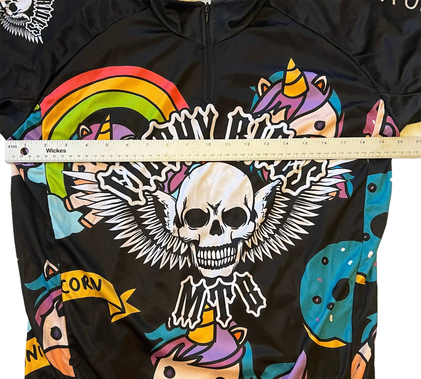 Filthy Rides Unicorn Black XC / Road jersey (in stock)