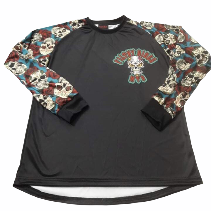 SUGAR SKULLS JERSEYS - (PRE-ORDER) - 2 COLOUR OPTIONS - LONG OR SHORT SLEEVE