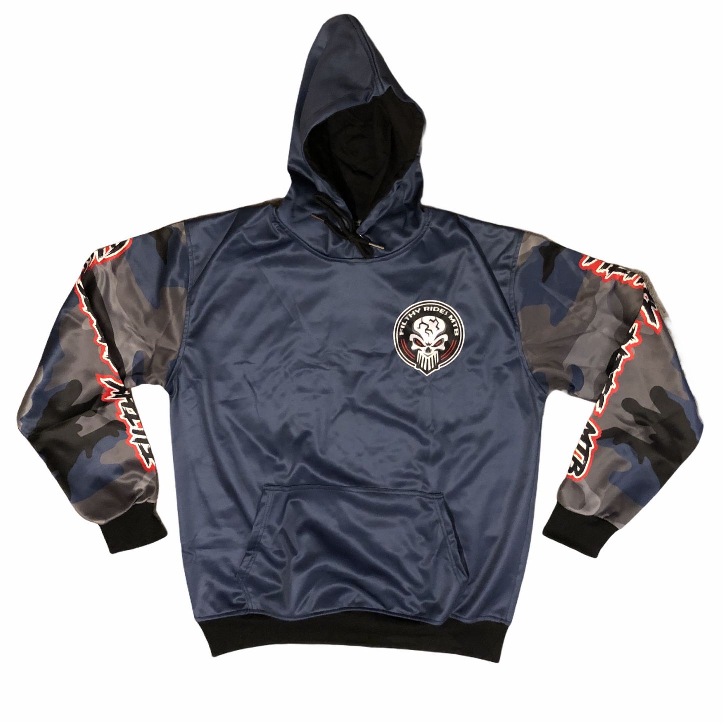 BLUE-CAMO HOODIE - (PRE-ORDER)