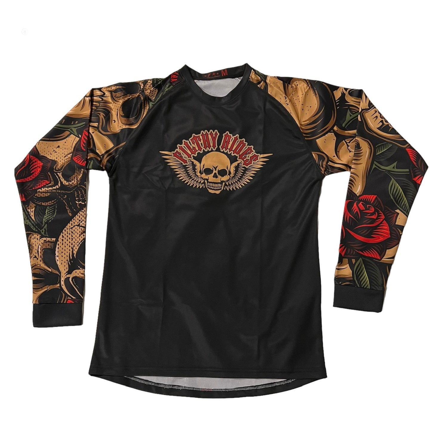 SKULL ROSES JERSEYS (PRE-ORDER) - LONG OR SHORT SLEEVE