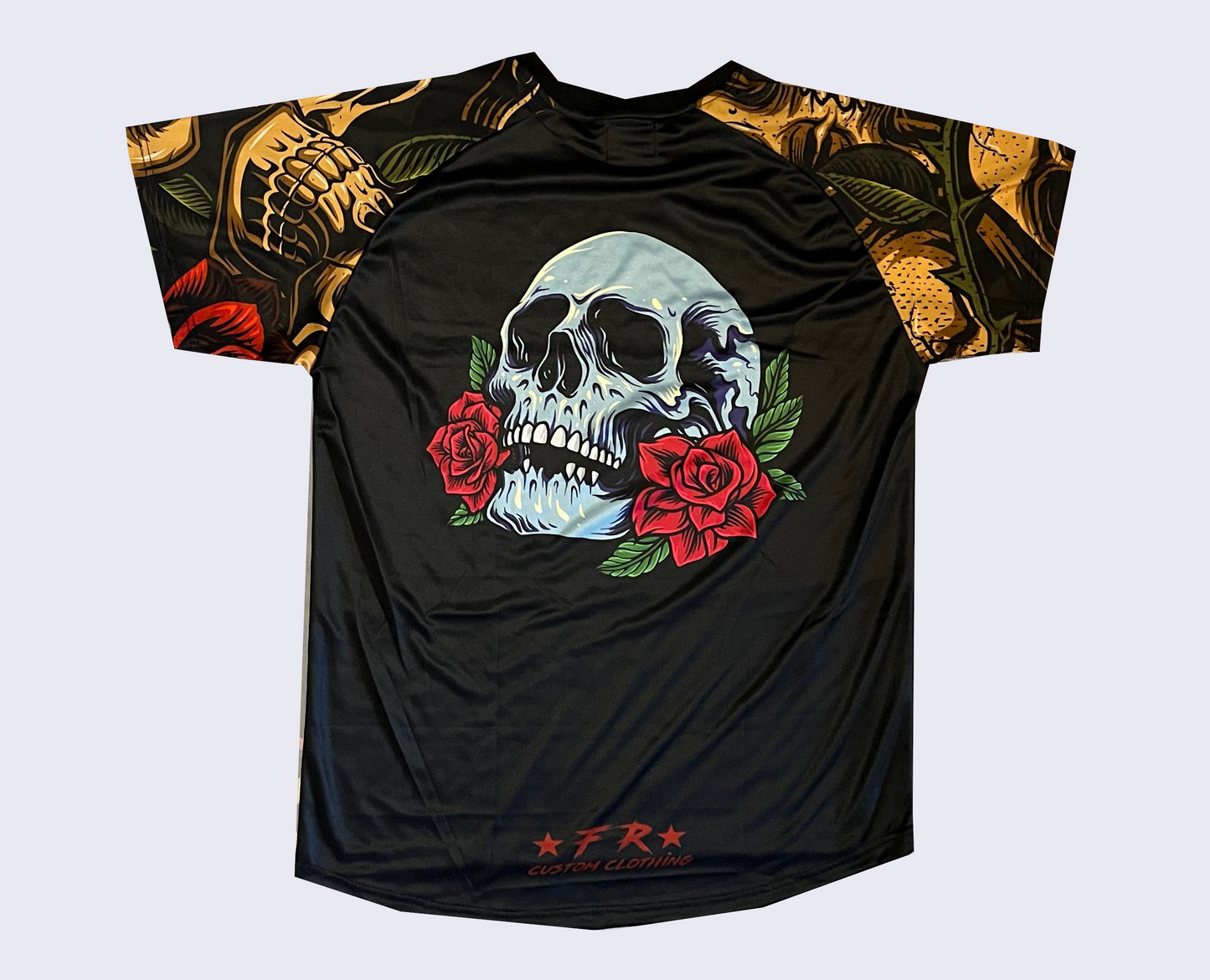 SKULL ROSES JERSEYS (PRE-ORDER) - LONG OR SHORT SLEEVE
