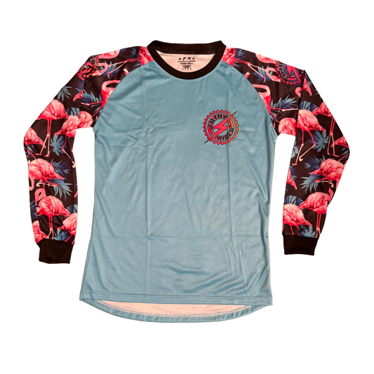FLAMINGO JERSEY - LONG OR SHORT SLEEVE (PRE ORDER)