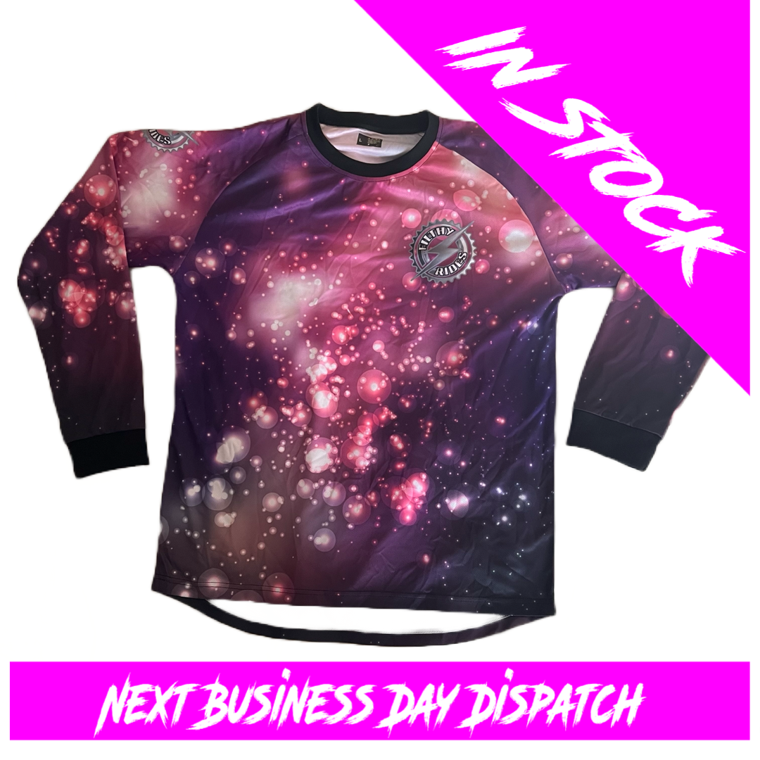 IN STOCK - GALAXY PURPLE- UNISEX LARGE - LONG SLEEVE