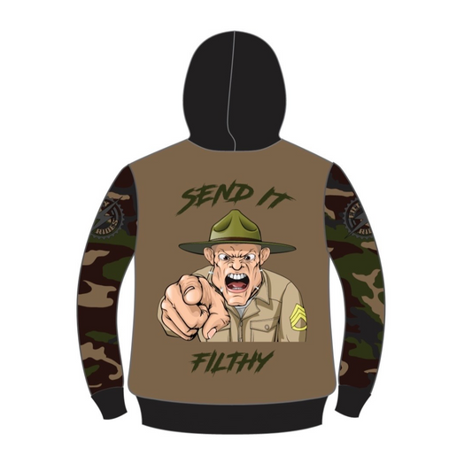 SEND IT FILTHY WINDBREAKER PLUS JACKET