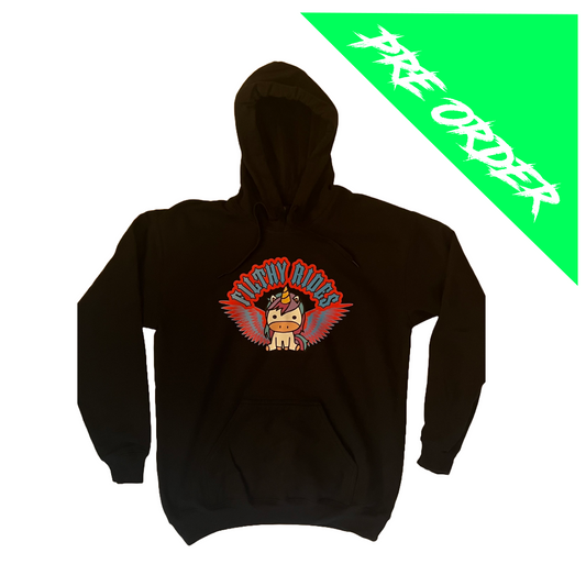 FILTHY RIDES HOODIE - Unicorn Wings