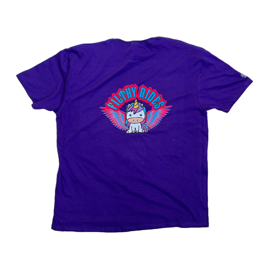 Filthy Rides Unicorn Wings T-shirt - lots of colours available