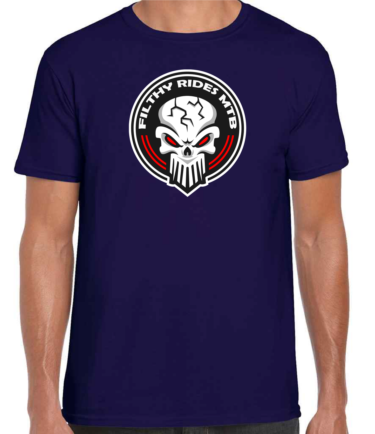 Filthy Rides Skull T-shirt - lots of colours available