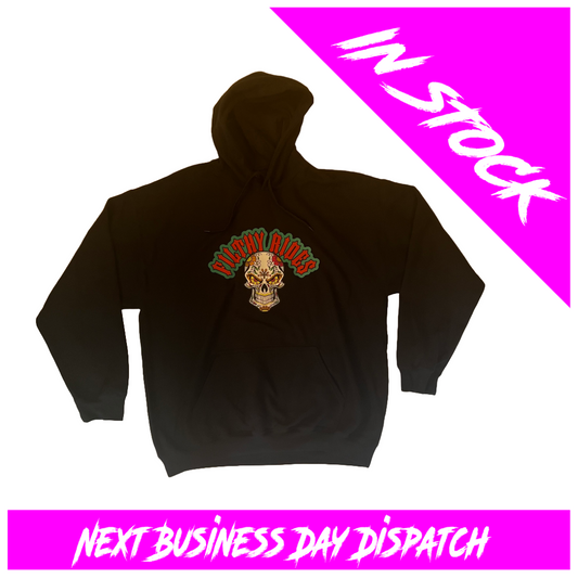 IN STOCK - SUGAR SKULLHOODIE - SIZE XL