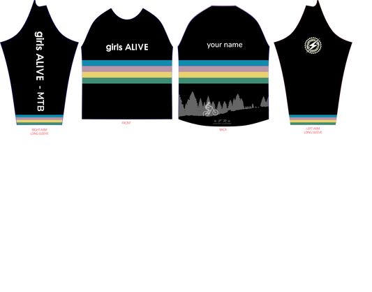 Girls-Alive Race Jersey