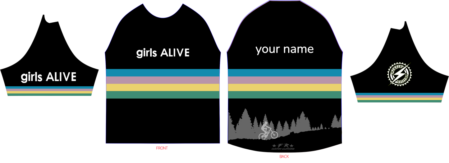 Girls-Alive Race Jersey