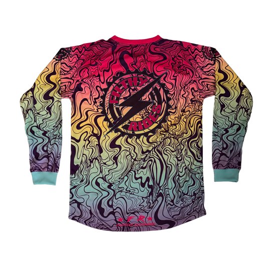 IN STOCK - RAINBOW JERSEY - UNISEX ADULTS SIZE MEDIUM