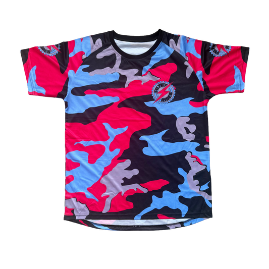 IN STOCK - MIAMI CAMO JERSEY - UNISEX ADULTS SIZE LARGE