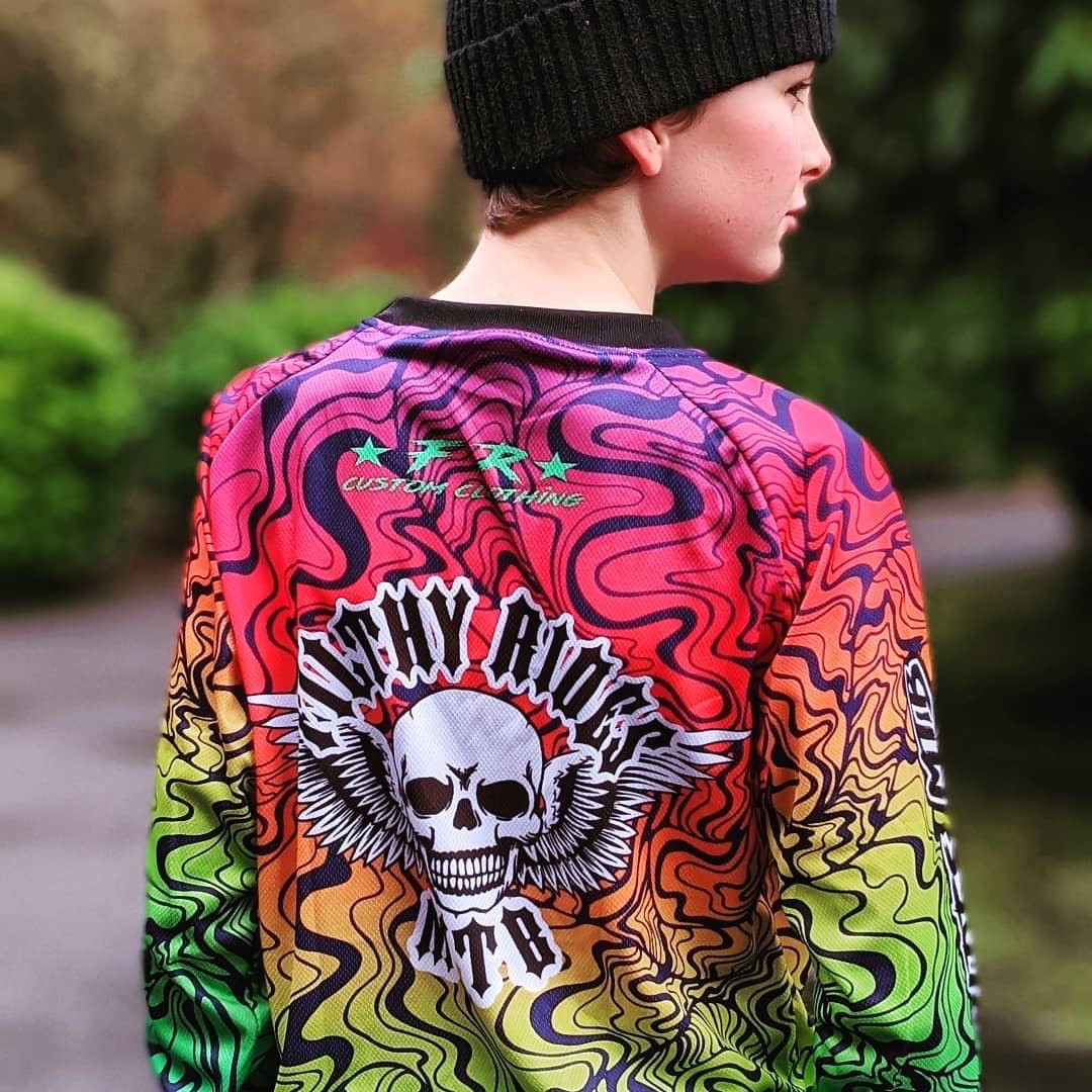 RAINBOW JERSEY - LONG OR SHORT SLEEVE (PRE ORDER)