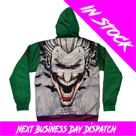 IN STOCK - JOKER WINDBREAKER PLUS JACKET - ADULTS X-SMALL
