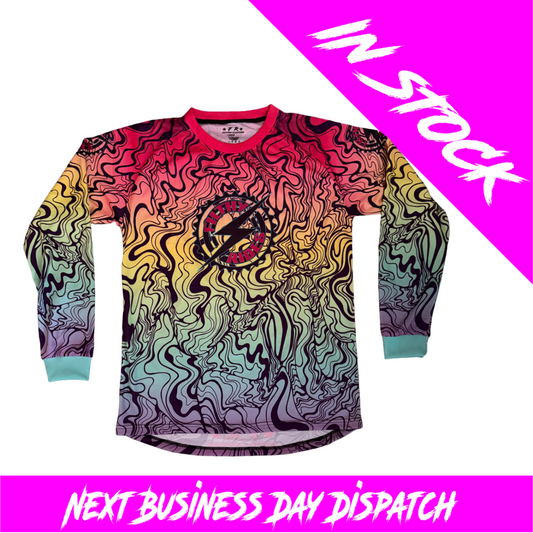 IN STOCK - RAINBOW JERSEY - UNISEX ADULTS SIZE MEDIUM