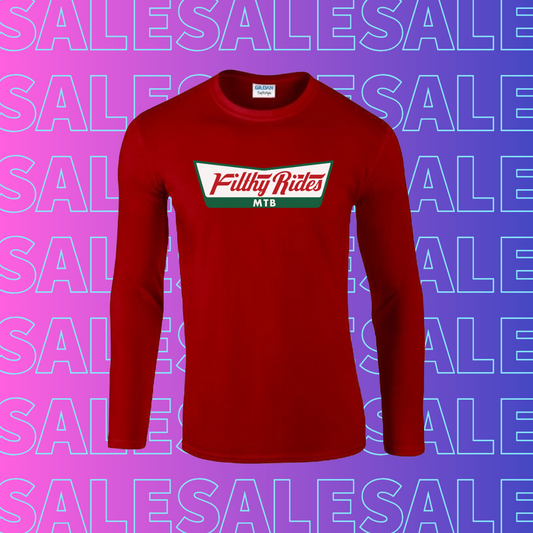 IN STOCK - Krispy Red Long Sleeve - Size Medium
