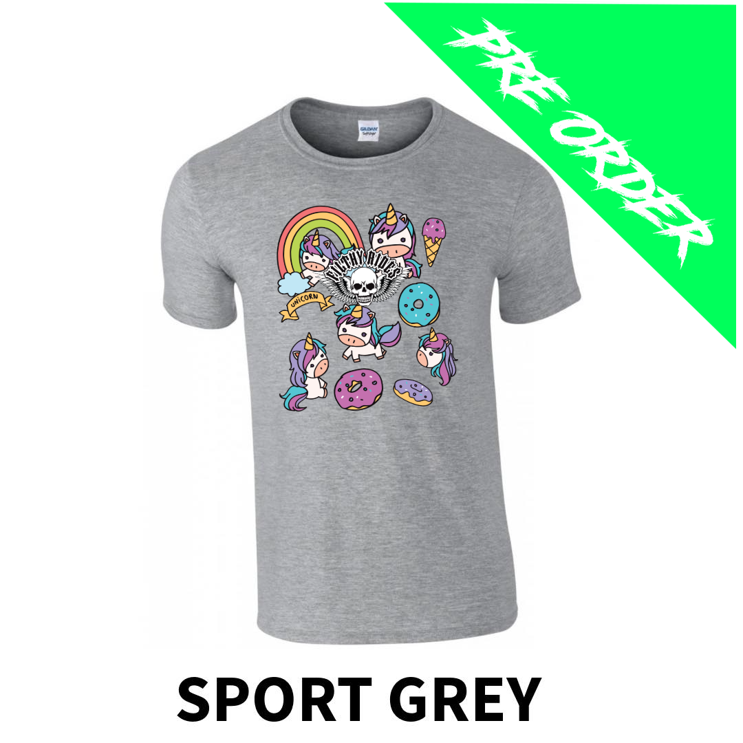 Filthy Rides Unicorn T-shirt - lots of colours available