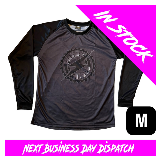 STEALTH JERSEY - LONG SLEEVE ADULTS MEDIUM - IN STOCK