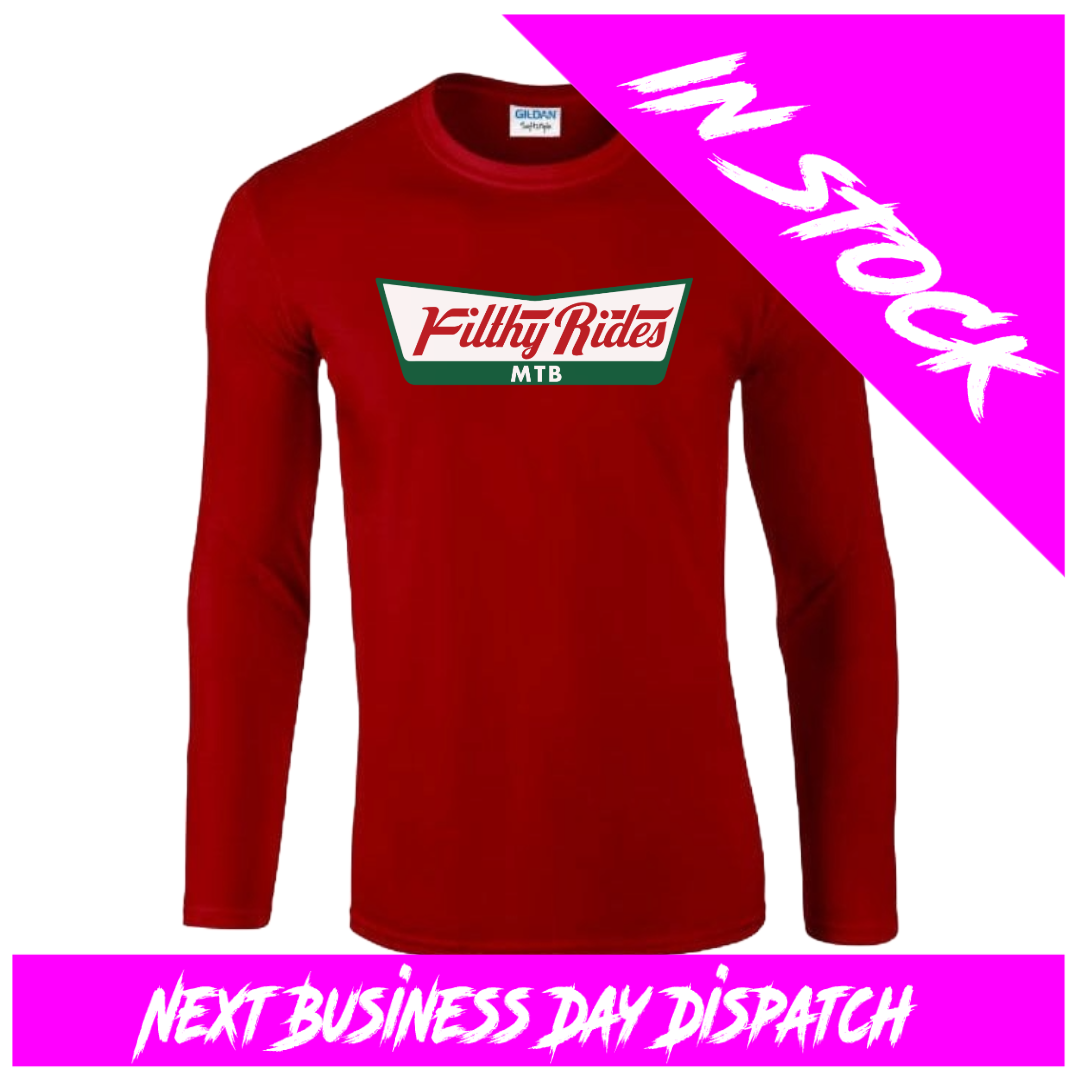 IN STOCK - Krispy Red Long Sleeve - Size Medium