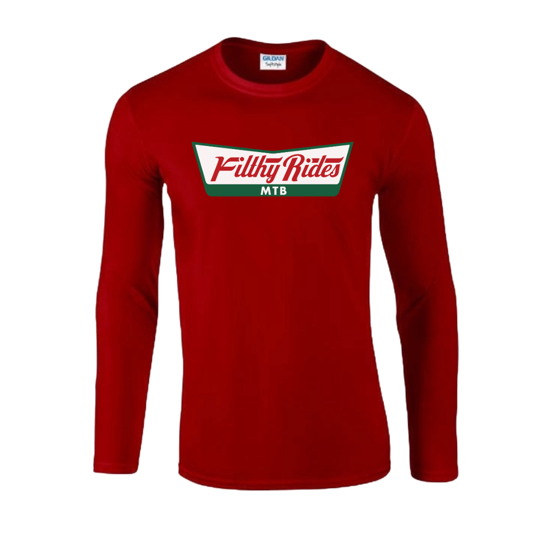 IN STOCK - Krispy Red Long Sleeve - Size Medium