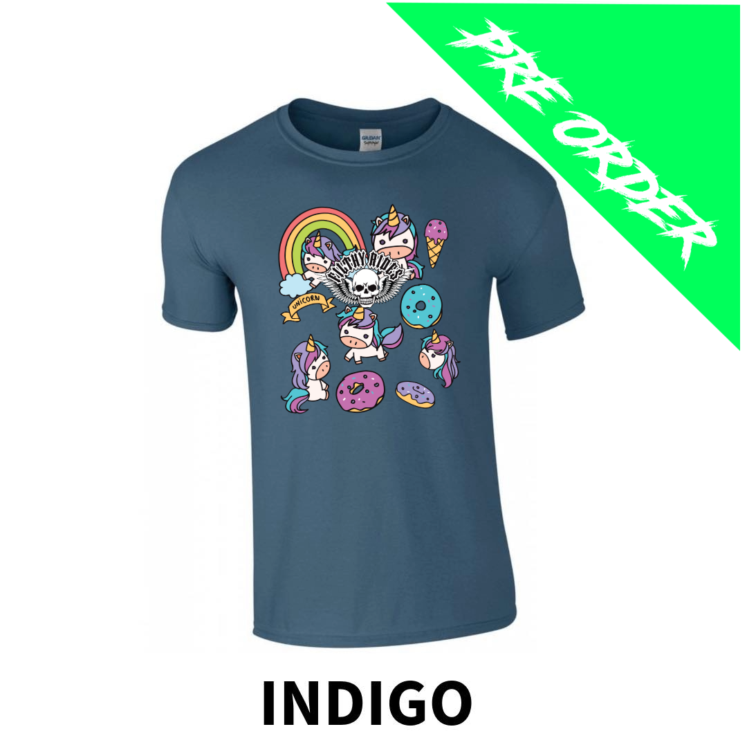 Filthy Rides Unicorn T-shirt - lots of colours available